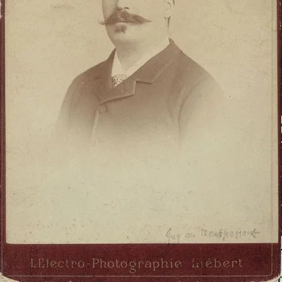Portrait de Guy de Maupassant